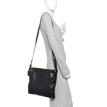 Gucci Guccissima GG Messenger Bag Black 2 of 11