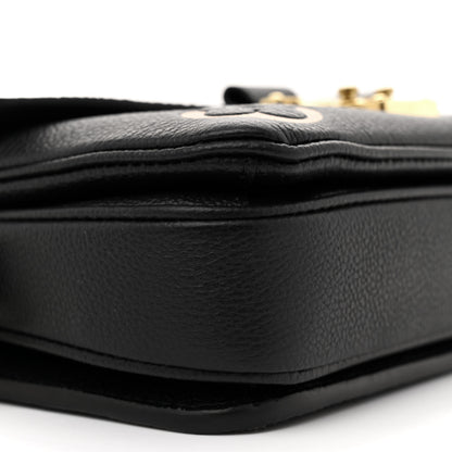 Louis Vuitton Empreinte Monogram Giant Pochette Metis East West Black Beige 9 of 11