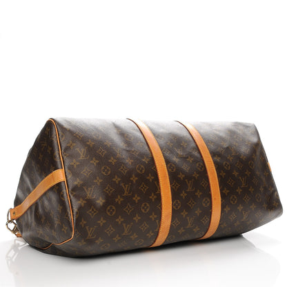 Louis Vuitton Monogram Keepall Bandouliere 55 4 of 13