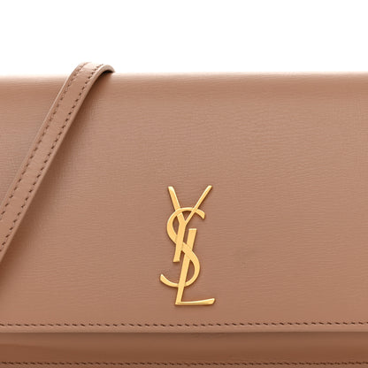 Saint Laurent Smooth Calfskin Monogram Phone Holder Crossbody Vintage Peach 8 of 11