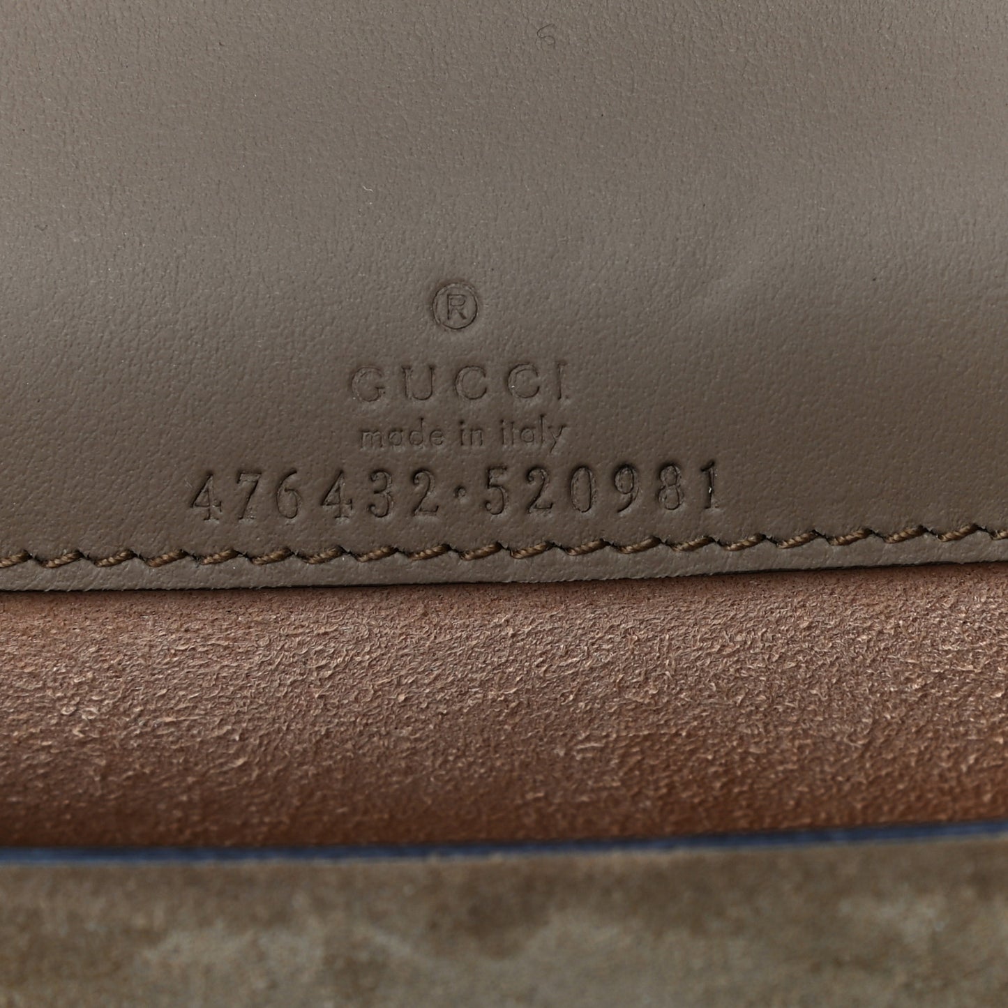 GG Supreme Monogram Super Mini Dionysus Shoulder Bag Taupe