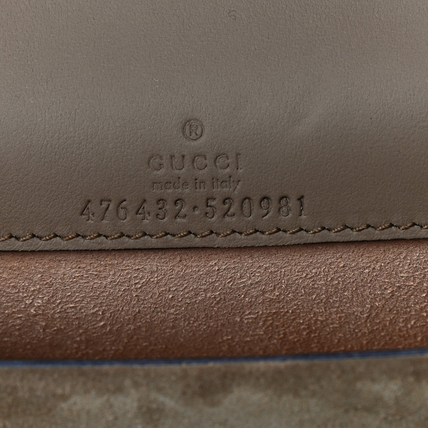 Gucci GG Supreme Monogram Super Mini Dionysus Shoulder Bag Taupe 6 of 8