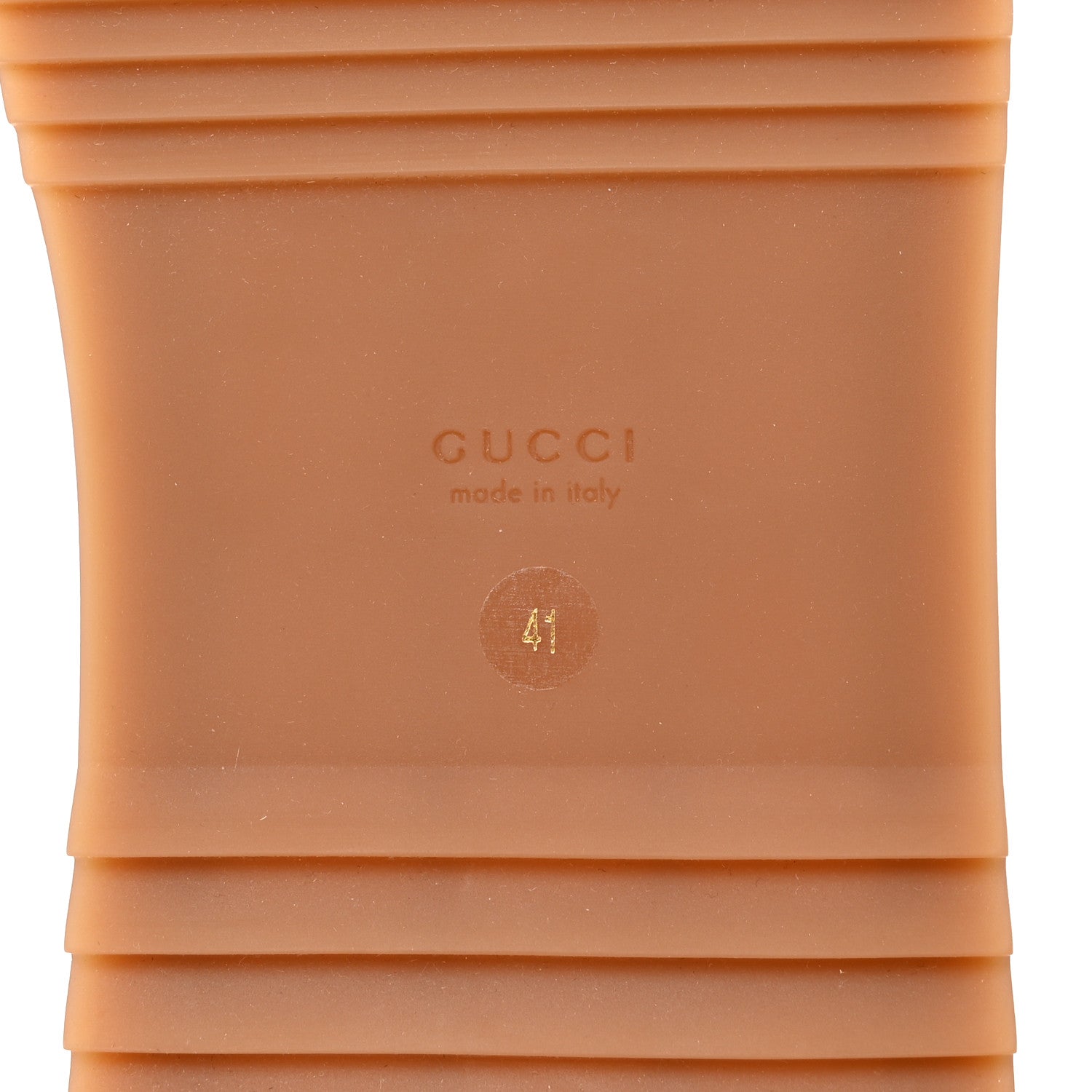 Gucci Monogram Jumbo GG Angelina Platform 55mm Slide Sandals 41 Beige Perfect Pink 8 of 9