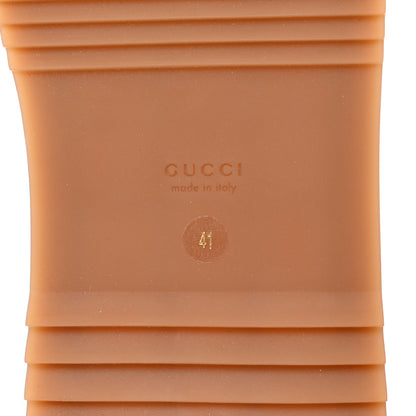 Gucci Monogram Jumbo GG Angelina Platform 55mm Slide Sandals 41 Beige Perfect Pink 8 of 9