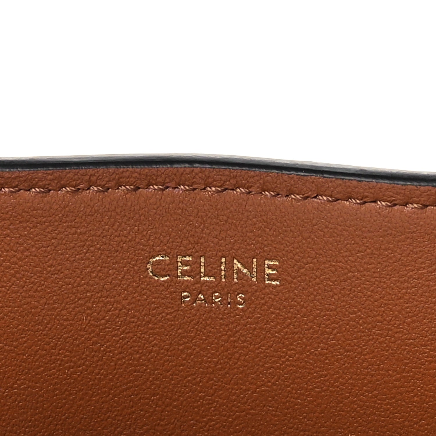 Celine Smooth Calfskin Triomphe Medium Louise Bag Tan 7 of 12