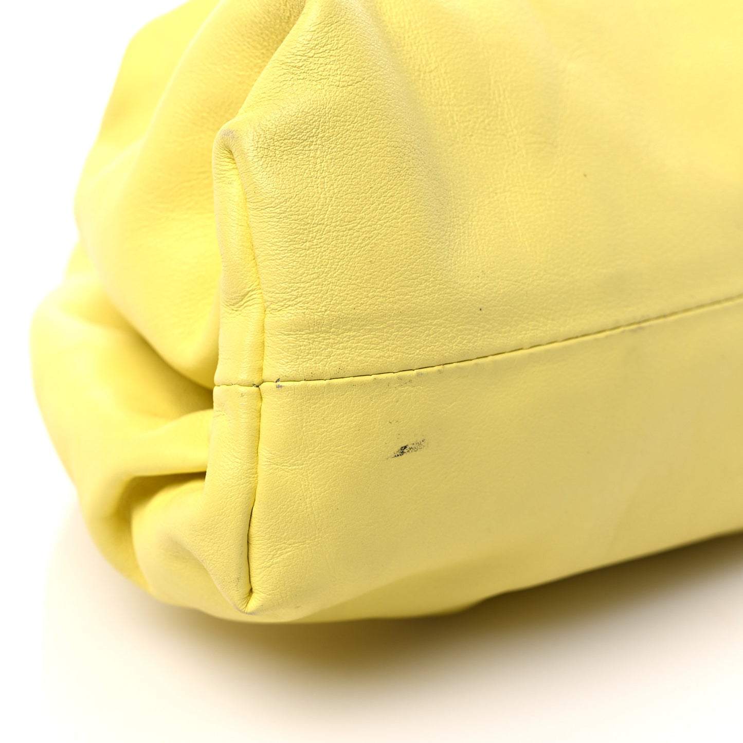 Smooth Butter Calf The Pouch Oversized Clutch Sherbert