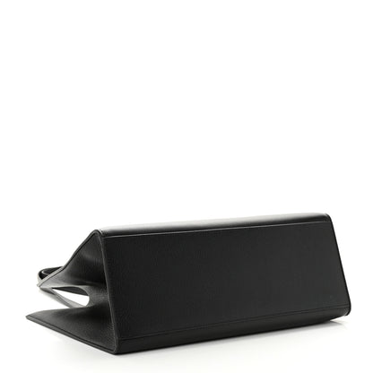 Celine Supple Grained Calfskin Cabas 16 Bag Black 4 of 11
