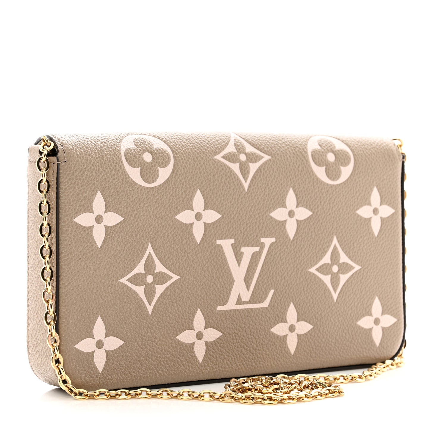 Empreinte Monogram Giant Felicie Pochette Tourterelle Creme