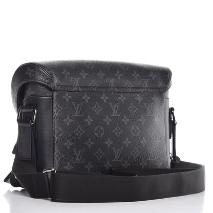 Louis Vuitton Monogram Eclipse Voyager PM Messenger 3 of 12