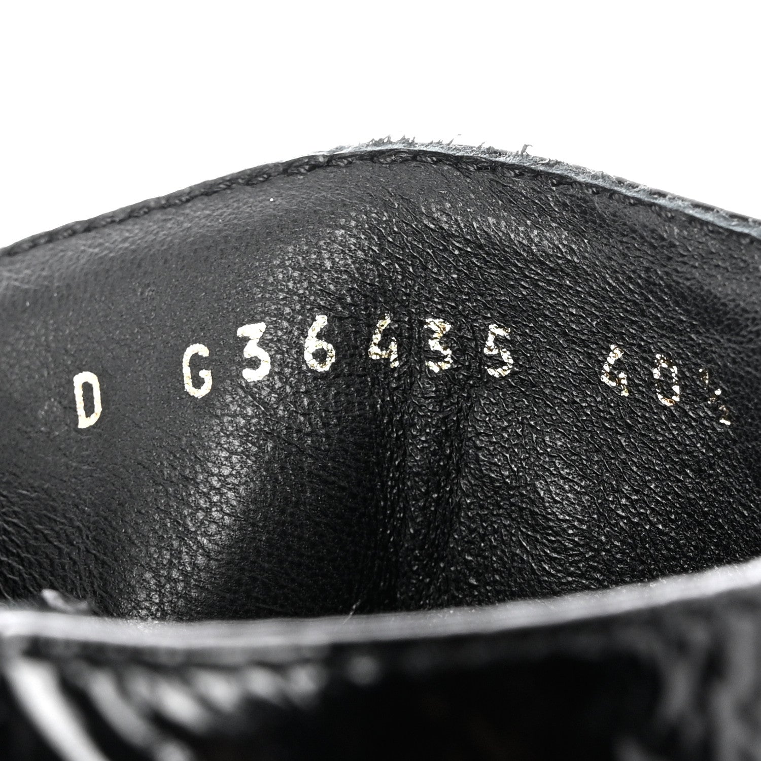 Chanel Shiny Crumpled Lambskin Lace Up Combat Boots 40.5 Black 7 of 9