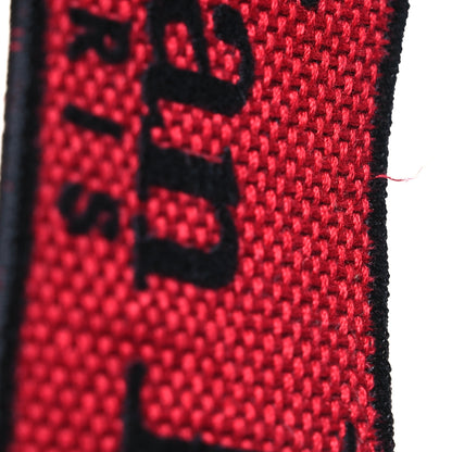 Christian Dior Canvas Embroidered Ornamental Cornely Medium Lady D-Lite Red Black 16 of 16