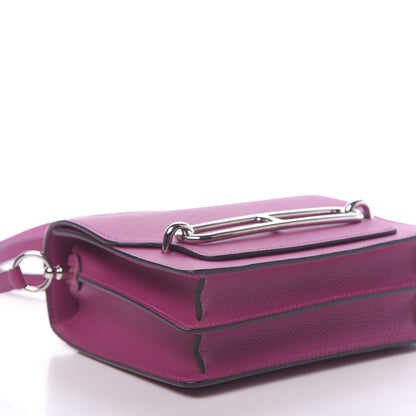 Hermes Evercolor Mini Sac Roulis Rose Pourpre 9 of 10