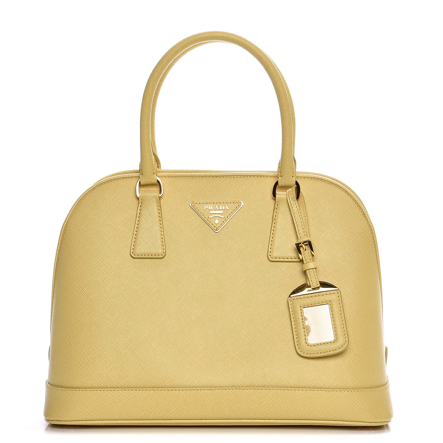 Prada Saffiano Lux Medium Open Promenade Tote Ginestra 1 of 10