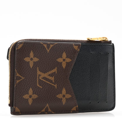 Louis Vuitton Monogram Recto Verso Card Holder Black 3 of 11