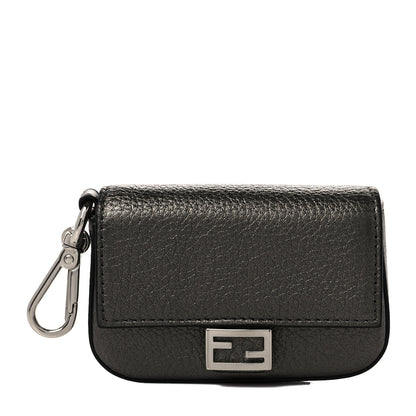 Fendi Cuoio Romano Lux Nano Baguette Charm Graphite 1 of 8