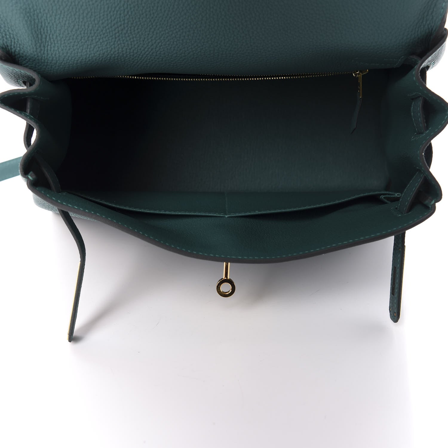 Hermes Togo Kelly Retourne 28 Malachite 7 of 39