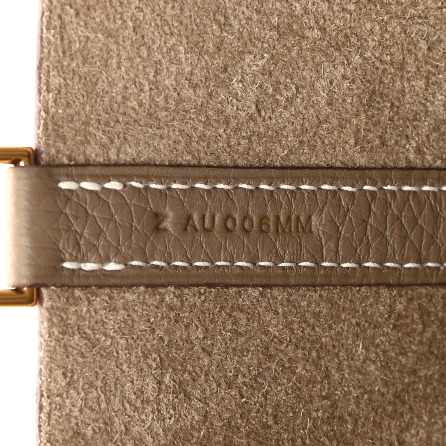 Taurillon Clemence Picotin Lock 22 MM Etoupe