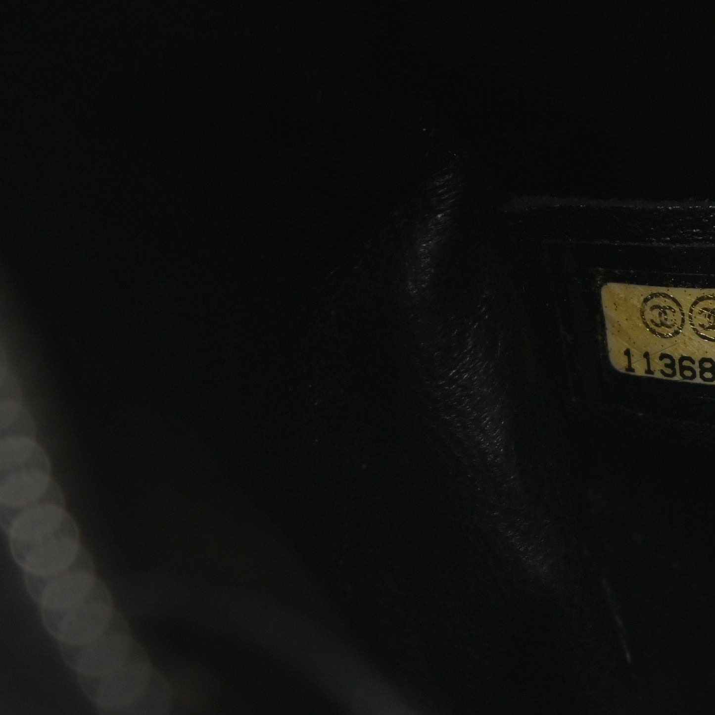 Caviar Quilted Medallion Tote Black