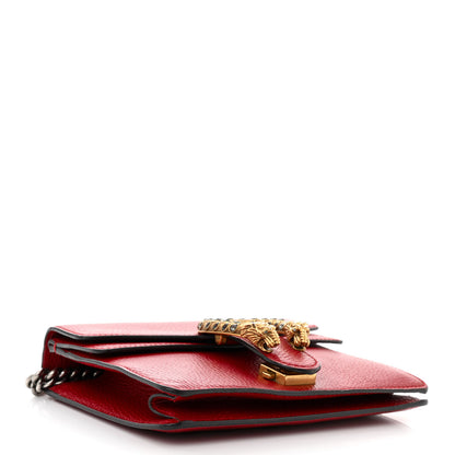 Gucci Calfskin Mini Dionysus Shoulder Bag Hibiscus Red 4 of 11
