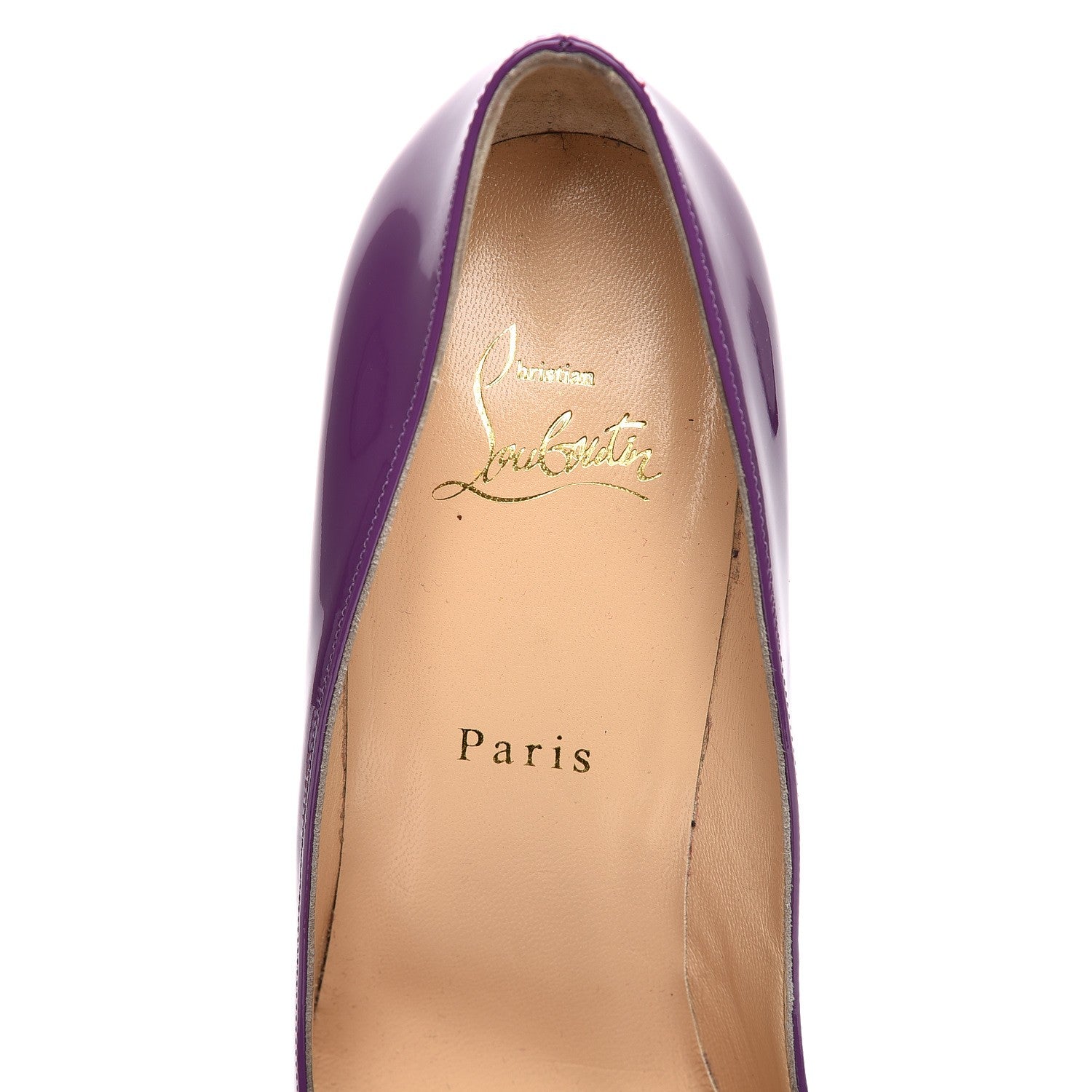Christian Louboutin Patent Pigalle Follies 100 Pumps 40 Digitale 7 of 9