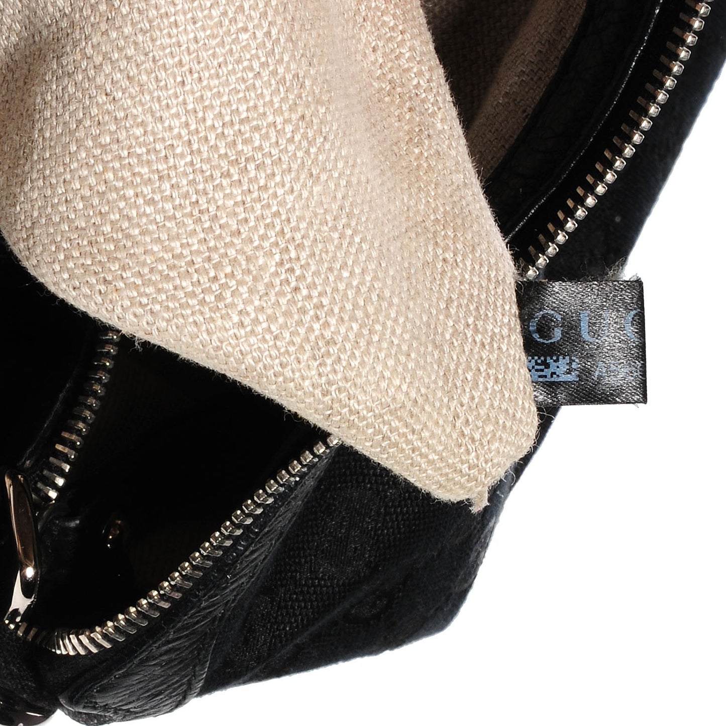 Monogram Icon Bit Large Hobo Black