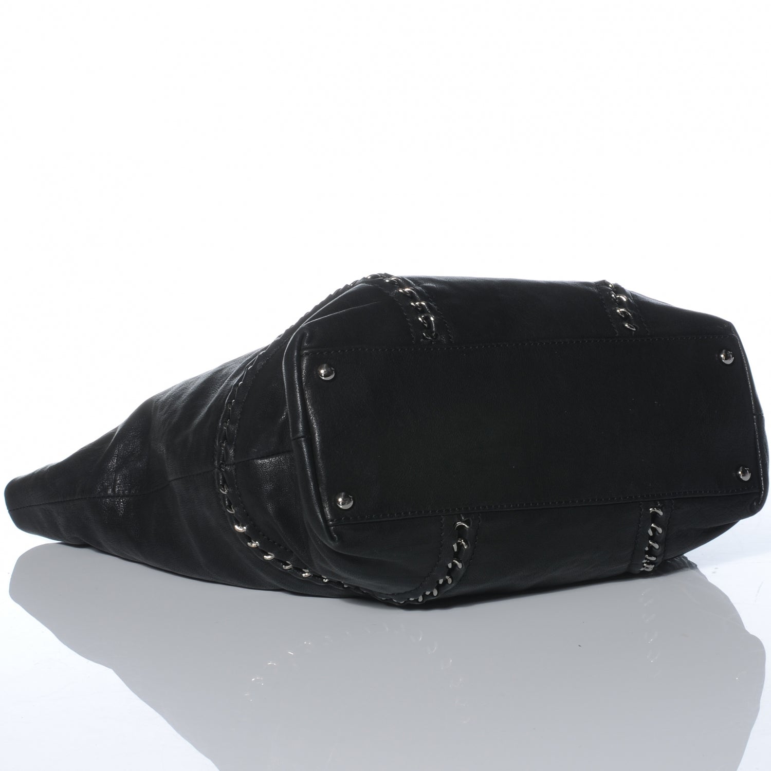 Chanel Calfskin Luxe Ligne Tote Black 4 of 7