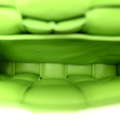 Bottega Veneta Nappa Maxi Intreccio Padded Cassette Crossbody Bag Acid Green 5 of 10