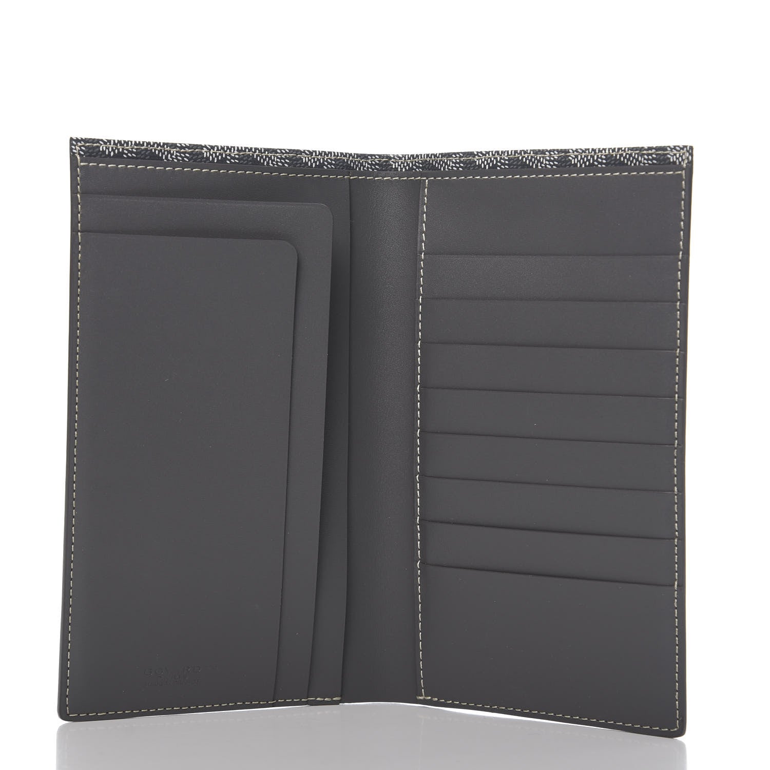 Goyard Goyardine Long Bi-Fold Wallet Grey 5 of 7