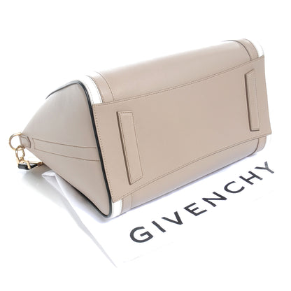 Givenchy Goatskin Medium Tri-Color Antigona Black White Beige 4 of 7