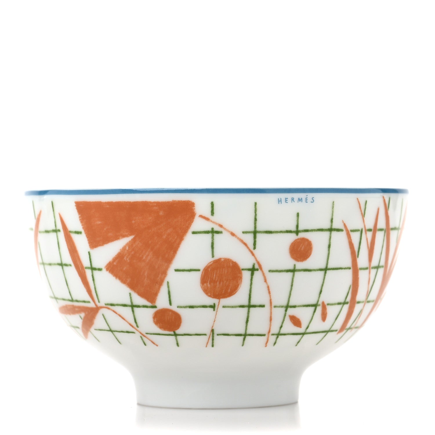 Hermes Porcelain A Walk In The Garden Bowl 2 of 6