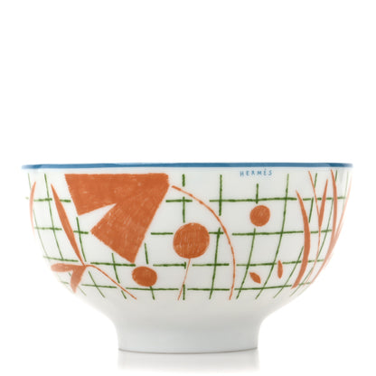 Hermes Porcelain A Walk In The Garden Bowl 2 of 6