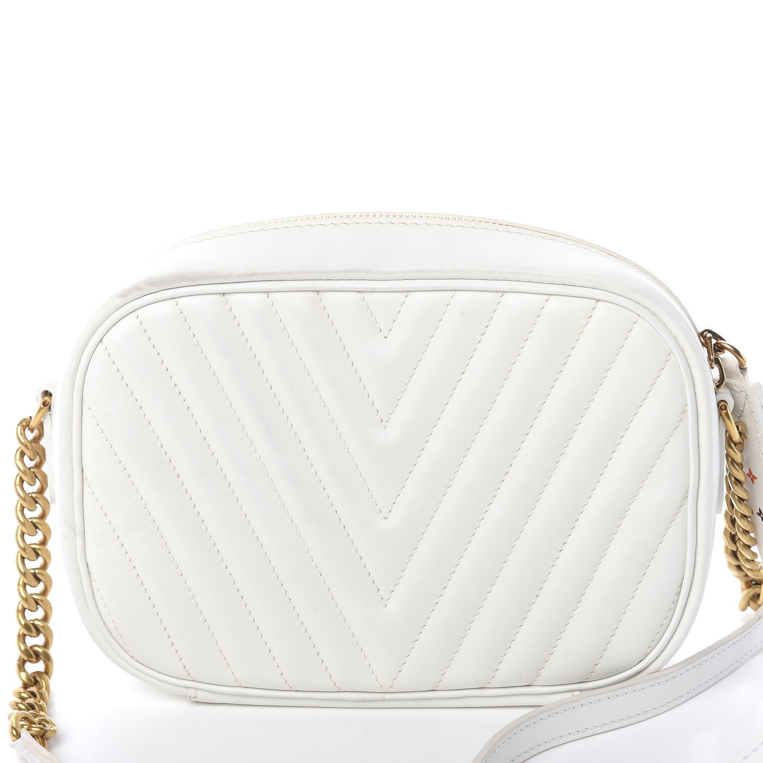 Louis Vuitton Calfskin New Wave Camera Bag White 11 of 12