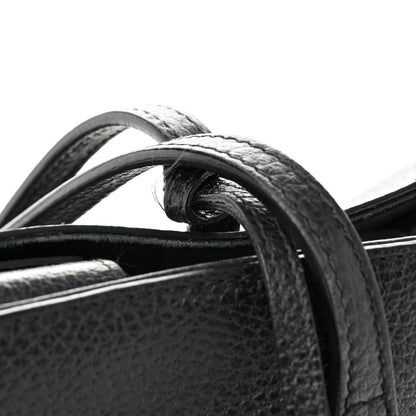 Gucci Pebbled Calfskin Medium Swing Tote Black 13 of 13
