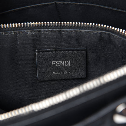 Fendi Vitello Dolce Medium By The Way Boston Bag Black 5 of 9