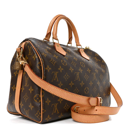 Louis Vuitton Monogram Speedy Bandouliere 30 3 of 9