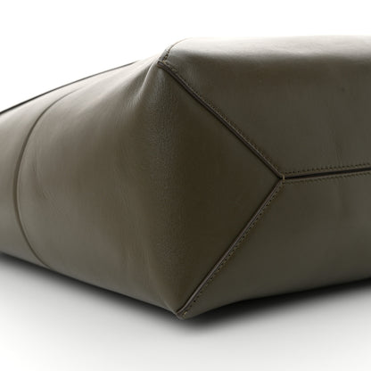 Loewe Shiny Calfskin Medium Puzzle Fold Tote Umber 8 of 10
