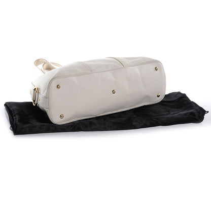 Saint Laurent Leather Large Muse Ivory 8 of 11