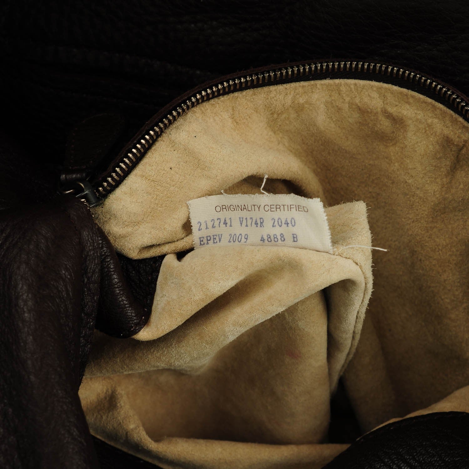 Bottega Veneta Cervo Deerskin Large Hobo Ebano 8 of 8