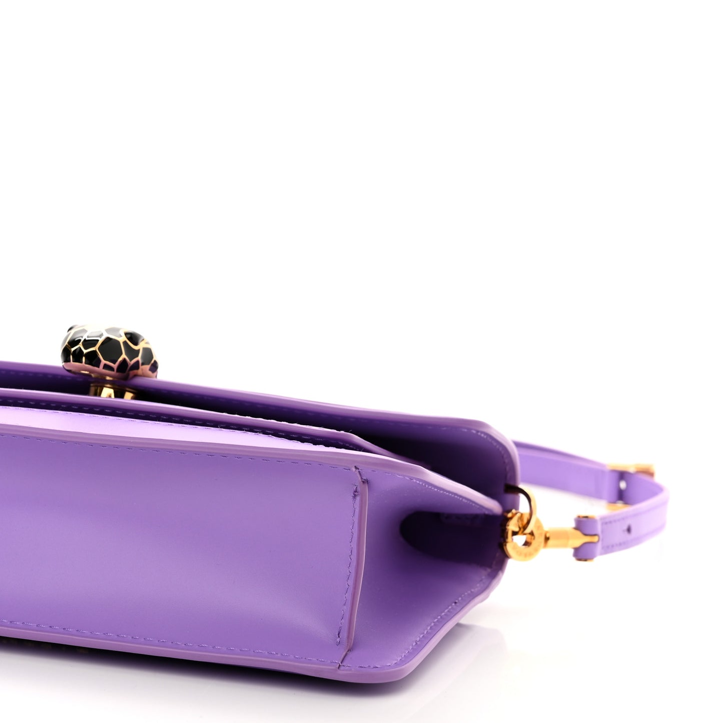 Calfskin Serpenti Forever East West Shoulder Bag