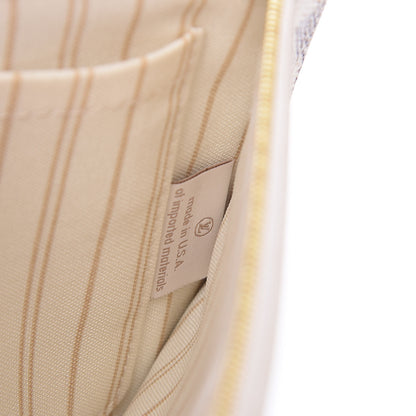 Louis Vuitton Damier Azur Neverfull MM GM Pochette 7 of 9