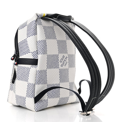 Louis Vuitton Damier Azur Latitude America's Cup Apollo Backpack Yellow 3 of 10