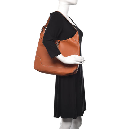 Hermes Epsom Trim II 35 Shoulder Bag Cognac 2 of 9