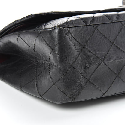Chanel Aged Calfskin Quilted 2.55 Reissue 227 Flap Black 8 of 16
