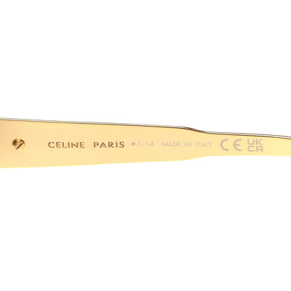 Celine Metal Triomphe 01 Sunglasses CL40235U Gold Green 5 of 7