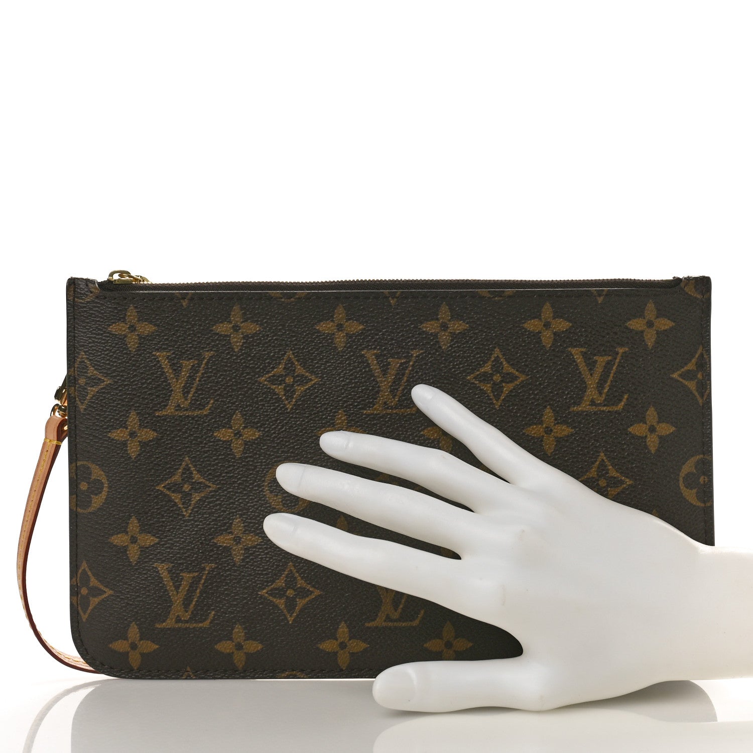 Louis Vuitton Monogram Neverfull MM GM Pochette 2 of 8
