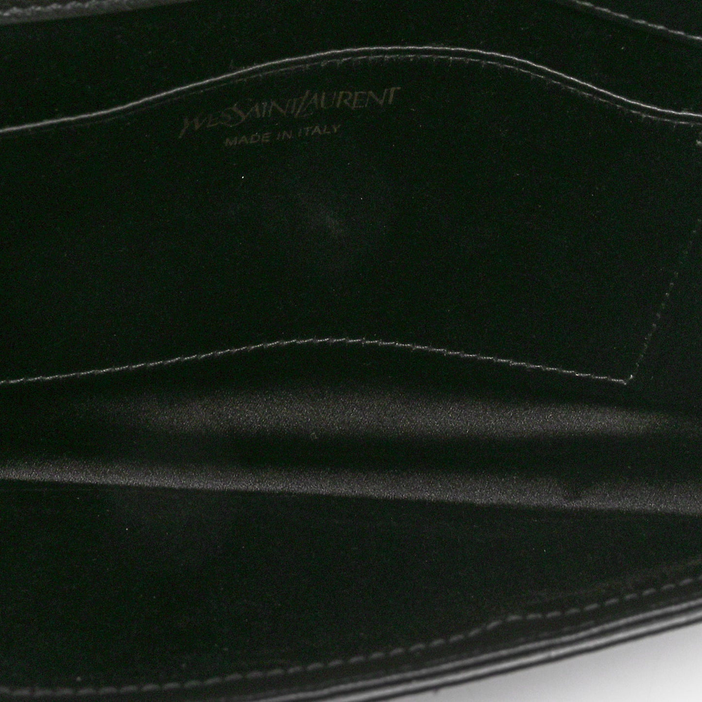 Goatskin Monogram Large Belle De Jour Clutch Black