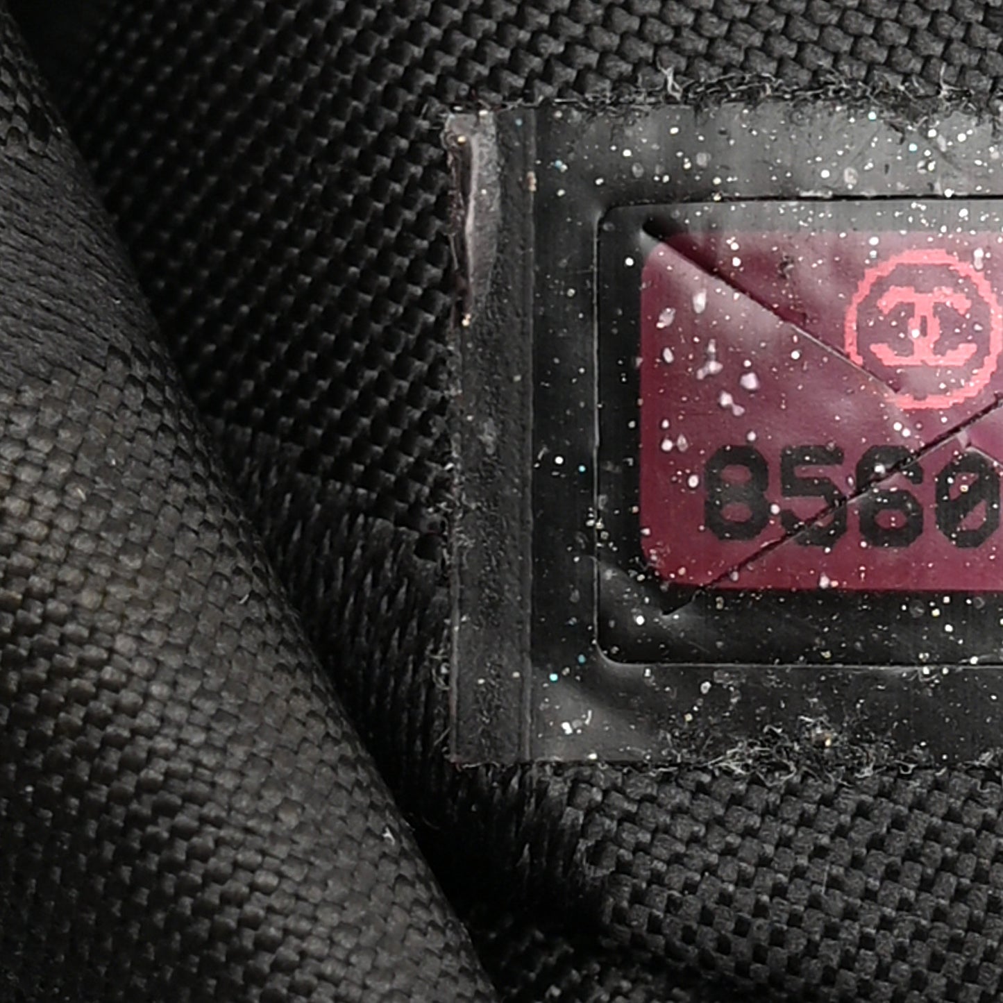 Calfskin Wild Stitch Chain Bag Black