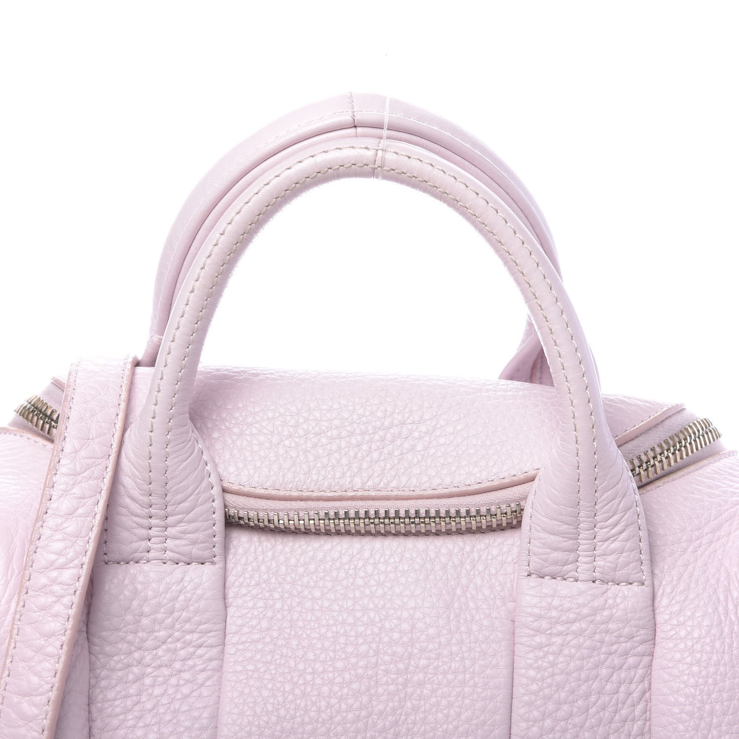 Pebbled Lambskin Mini Rockie Gummy Pale Gold Hardware