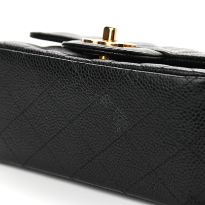 Chanel Caviar Quilted Mini Square Flap Black 11 of 12