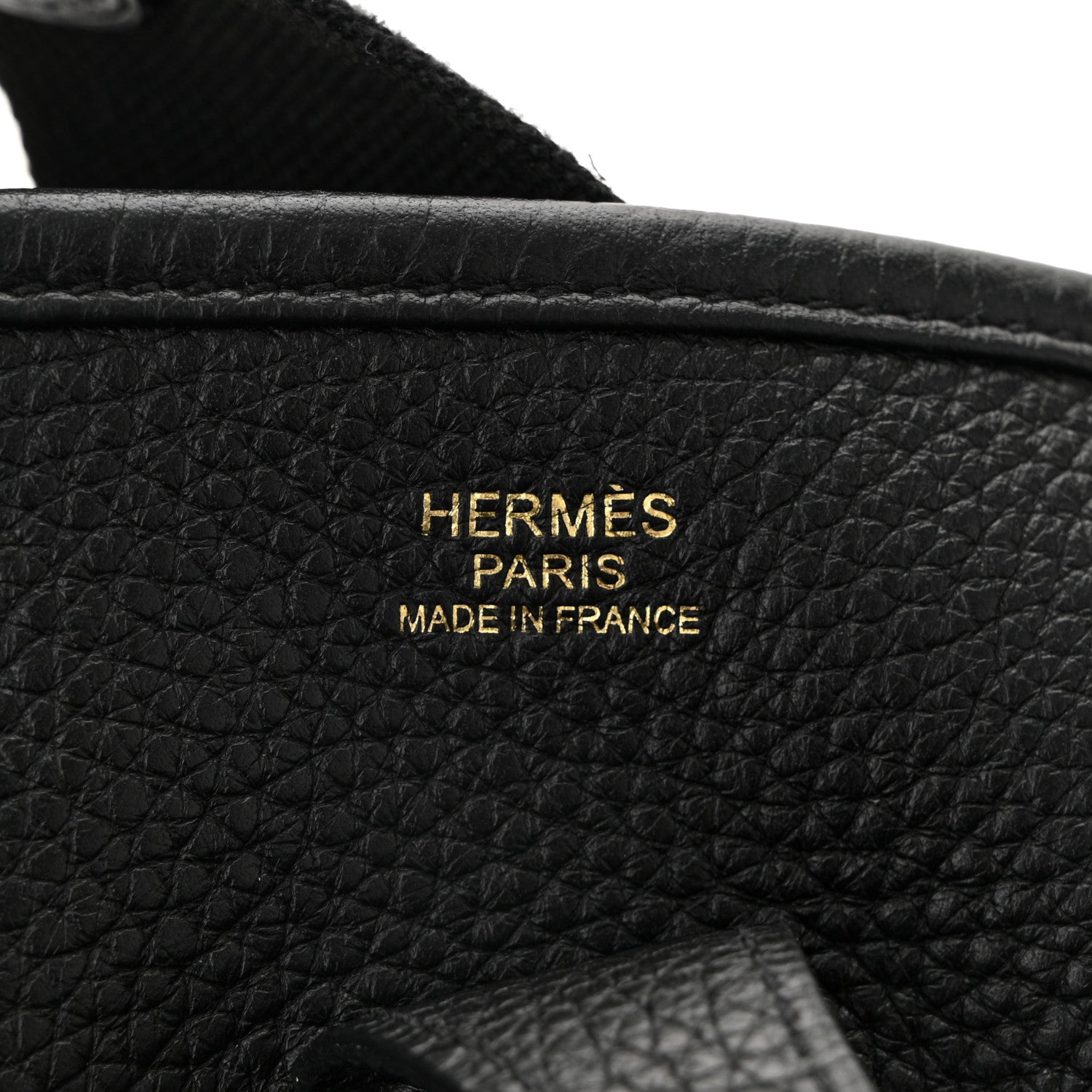 Hermes Taurillon Clemence Evelyne III PM Black 6 of 11